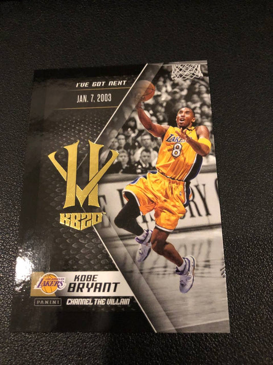 2015-16 Kobe Bryant - Black I've Got Next